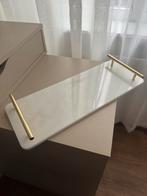 Stijlvol marmeren Dienblad, Huis en Inrichting, Woonaccessoires | Dienbladen, Ophalen of Verzenden, Nieuw, Rechthoekig, Overige materialen