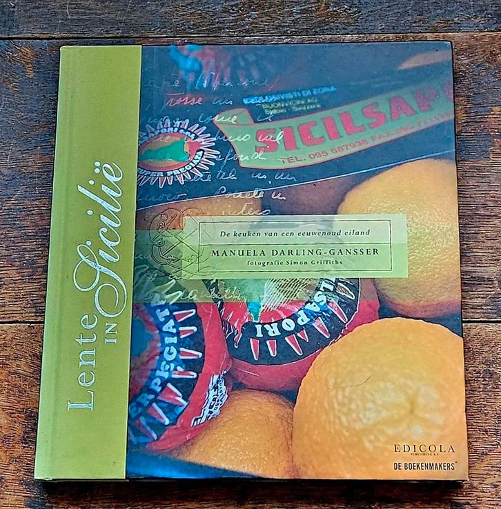 Manuela Darling-Gansser - Lente in Sicilië, Boeken, Kookboeken, Gelezen, Italië, Ophalen of Verzenden