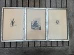 3 etsjes Rembrandt droge naald nadruk, Antiek en Kunst, Kunst | Etsen en Gravures, Ophalen of Verzenden