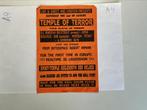 HARDCORE FLYER  TEMPLE OF TERROR  DENHELDER, Verzamelen, Posters, Ophalen of Verzenden, Gebruikt