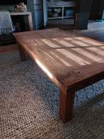Houten salontafel teak, Huis en Inrichting, Tafels | Salontafels, Ophalen, Gebruikt, 100 tot 150 cm, Teakhout