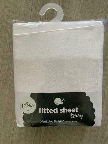 Jollein - Hoeslakentje Badstof 75x150 cm nieuw beschikbaar voor biedingen