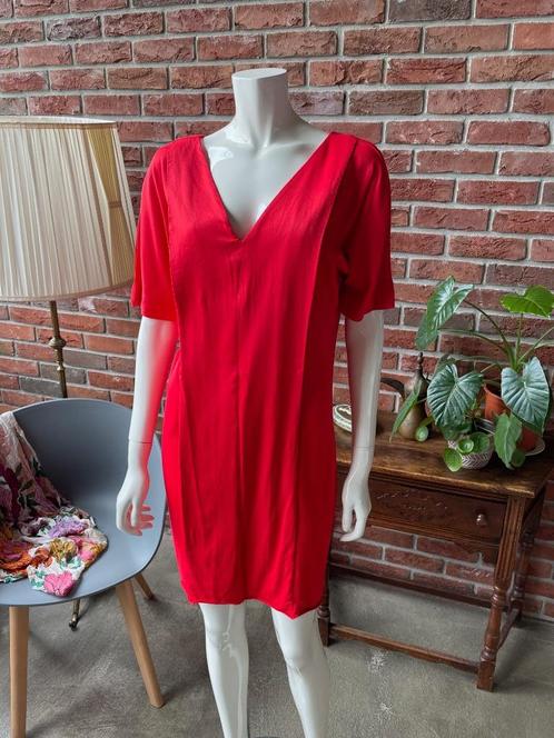Mooie jurk van Supertrash maat 38, Kleding | Dames, Jurken, Gedragen, Maat 38/40 (M), Rood, Boven de knie, Ophalen of Verzenden
