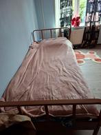 Eenpersoons ijzer rose bed incl matras, 90 cm, Eenpersoons, Ophalen of Verzenden, Zo goed als nieuw