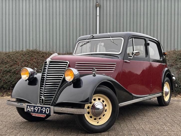 Renault 1936 Rood, Auto's, Oldtimers, Bedrijf, Renault, Benzine, Overige carrosserieën, Handgeschakeld, Geïmporteerd, Rood, Overige kleuren