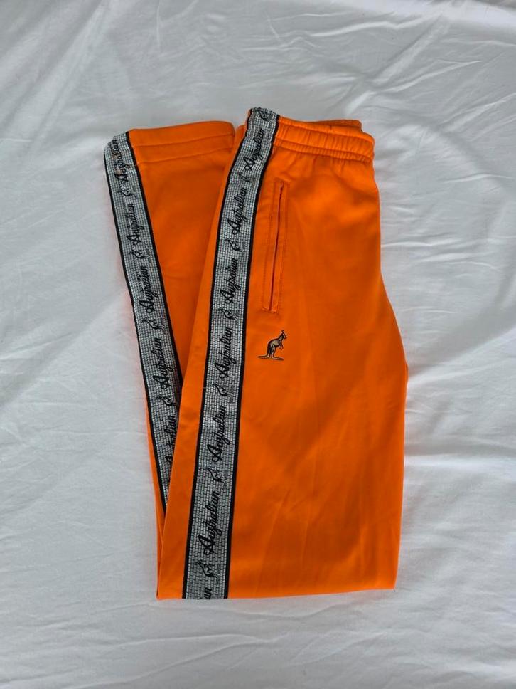Oranje Australian broek 3XS (40) dubbele rits, Kleding | Heren, Overige Herenkleding, Ophalen of Verzenden