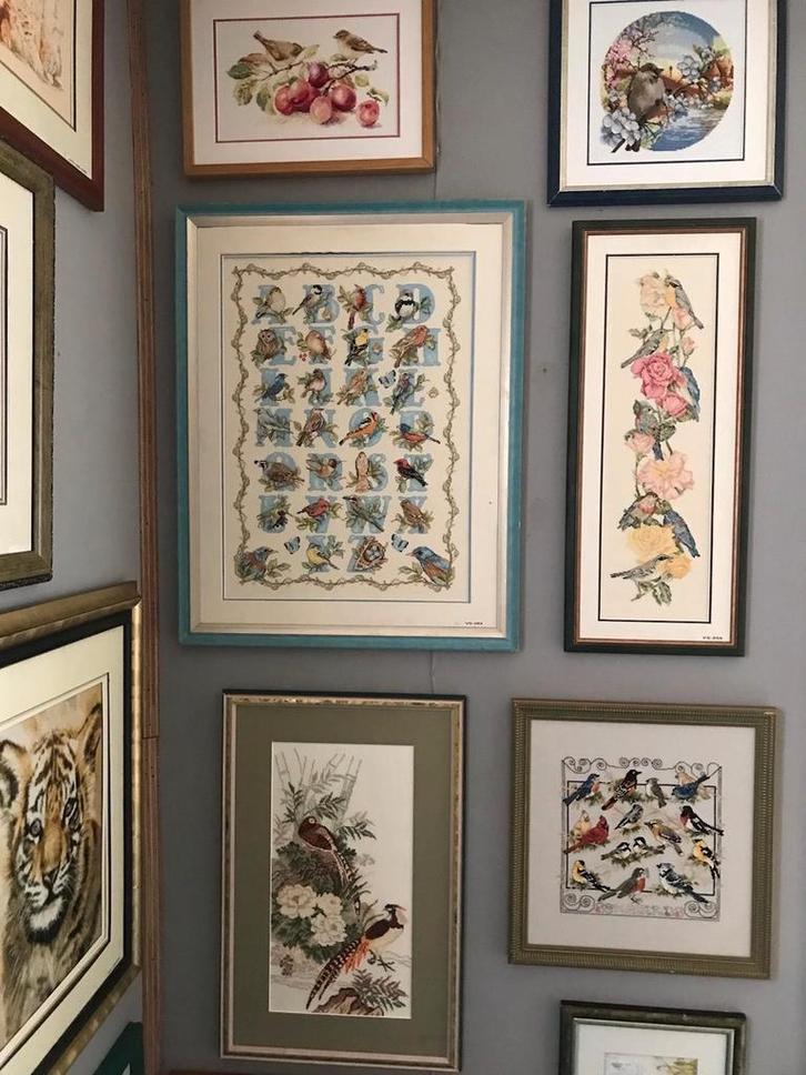 Borduurwerken vanaf €1,-, Hobby en Vrije tijd, Borduren en Borduurmachines, Ophalen of Verzenden