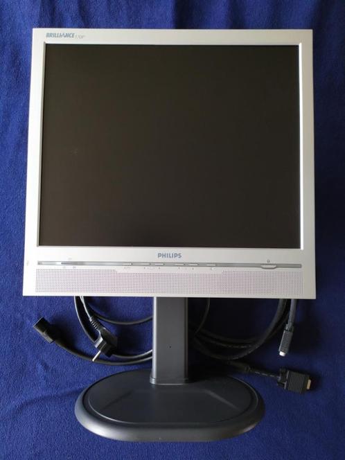 Gratis op te halen: pc-monitor Philips Brilliance 170P, Computers en Software, Monitoren, Gebruikt, 60 Hz of minder, DVI, VGA