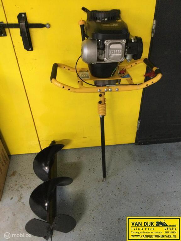 Grondboor Lumag EB400PRO  benzine, Tuin en Terras, Hand-tuingereedschap