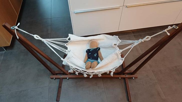 Baby Hangmat met 2 Doeken - Newborn, Kinderen en Baby's, Speelgoed | Babyspeelgoed, Nieuw, Overige typen, Ophalen