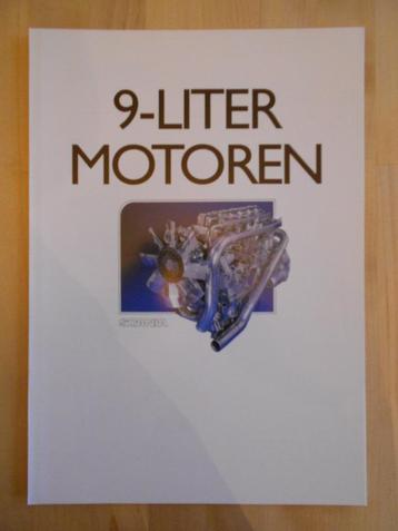 Scania 9 Liter Motor Brochure 1989 – 93 beschikbaar voor biedingen
