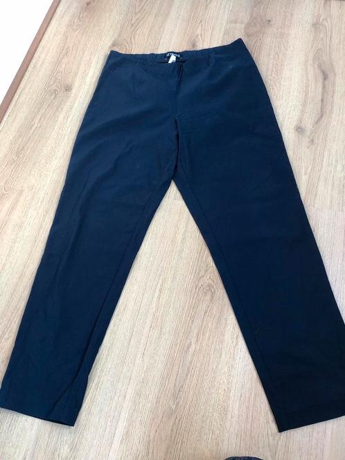 Verpass donkerblauw stretch travelstof broek 44, Kleding | Dames, Broeken en Pantalons, Zo goed als nieuw, Maat 42/44 (L), Blauw