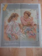 Lanarte Borduurstramien 44x44cm - DMC Kleuren, Ophalen of Verzenden, Nieuw, Borduurpakket