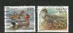 IJsland Mi. 722/723, Postzegels en Munten, Postzegels | Europa | Scandinavië, Verzenden, IJsland, Gestempeld