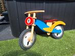 vintage loopfiets motor / houten speelgoee, Ophalen of Verzenden, Zo goed als nieuw, Loopfiets