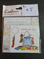 9. Stempel crafters companion christmas joy kerst, Hobby en Vrije tijd, Stempelen, Nieuw, Clearstamp, Ophalen of Verzenden