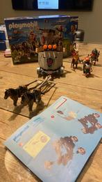 Playmobil 9341 Mobiele Ballista met Pony's & Dwergen, Ophalen of Verzenden, Zo goed als nieuw, Complete set