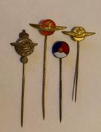 4x luchtmacht speldje, Ophalen of Verzenden, Zo goed als nieuw, Overige onderwerpen