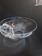 Glazen fruitschaal, Huis en Inrichting, Woonaccessoires | Schalen en Manden, Ophalen, Zo goed als nieuw, Rond, Glas