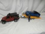 Bruder diverse auto's met aanhangers, Kinderen en Baby's, Speelgoed | Speelgoedvoertuigen, Ophalen, Zo goed als nieuw