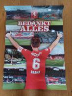 Afscheidsposter Wout Brama FC Twente, Ophalen of Verzenden, Zo goed als nieuw, F.C. Twente, Poster, Plaatje of Sticker