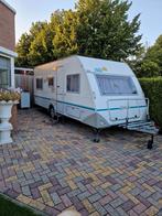 Eifelland Sunshine met stapelbed, 5/6 personen + voortent, Caravans en Kamperen, Vast bed, 750 - 1000 kg, 6 tot 7 meter, Luifel
