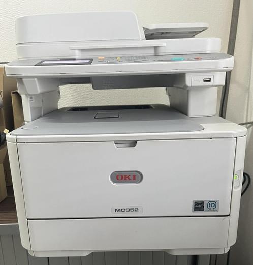 Oki MC352DN led (laser) printer, Computers en Software, Printers, Gebruikt, All-in-one, LED-printer, Kleur printen, Kopieren, Mailen