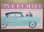 1954 FORD prestige brochure, Engels, Ophalen of Verzenden, Zo goed als nieuw, Ford