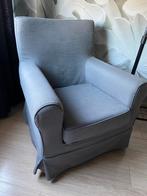 Fauteuil, licht grijs Ikea, Huis en Inrichting, Fauteuils, Ophalen, 75 tot 100 cm, Zo goed als nieuw, Stof
