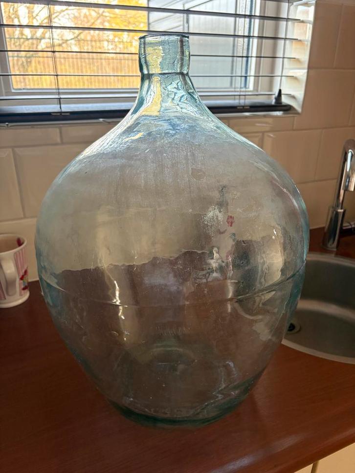 Grote Groene Apothekers Vaas - 45cm, Antiek en Kunst, Antiek | Glas en Kristal, Ophalen