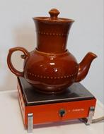 Vintage Heisterholz Keramik g 361/2 0,5l keramische theepot, Ophalen of Verzenden, Gebruikt, Porselein, Overige stijlen