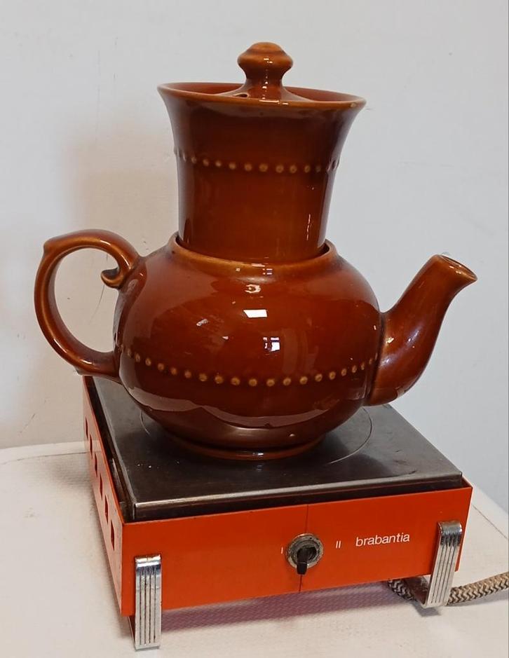 Vintage Heisterholz Keramik g 361/2 0,5l keramische theepot, Huis en Inrichting, Keuken | Servies, Gebruikt, Overige stijlen, Porselein