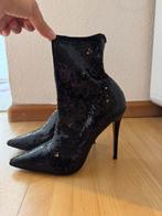 Sequined Bootie from Aldo, Zwart, Ophalen of Verzenden, Zo goed als nieuw, Schoenen met hoge hakken
