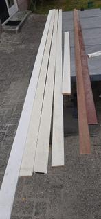 Te koop plinten 3x3,45 m 5,5x1,2 cm etc, Doe-het-zelf en Verbouw, Hout en Planken, Ophalen, Minder dan 25 mm, Nieuw, Plank