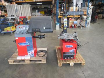 weber profi bandendemonteermachine en balanceermachine  beschikbaar voor biedingen