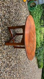 Ronde  pre-owned Schuitema tafel 130 cm., Huis en Inrichting, Ophalen, Gebruikt, 100 tot 150 cm, Rond