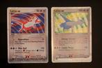 Latios en Latias ex Pokemon kaarten, Ophalen of Verzenden, Zo goed als nieuw, Losse kaart
