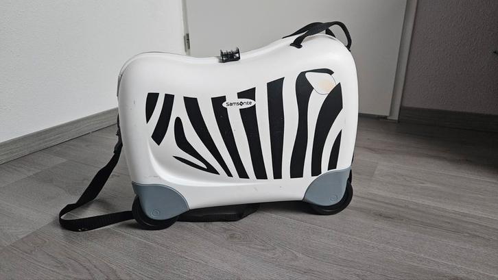 Samsonite kinderkoffer, Sieraden, Tassen en Uiterlijk, Koffers, Gebruikt, Hard kunststof, 50 tot 60 cm, 35 tot 45 cm, Ophalen of Verzenden