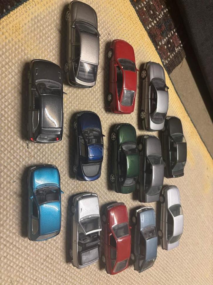 Collectie Opel modelauto's Schuco schaal1:43, Hobby en Vrije tijd, Modelauto's | 1:18, Gebruikt, Auto, Overige merken, Ophalen of Verzenden