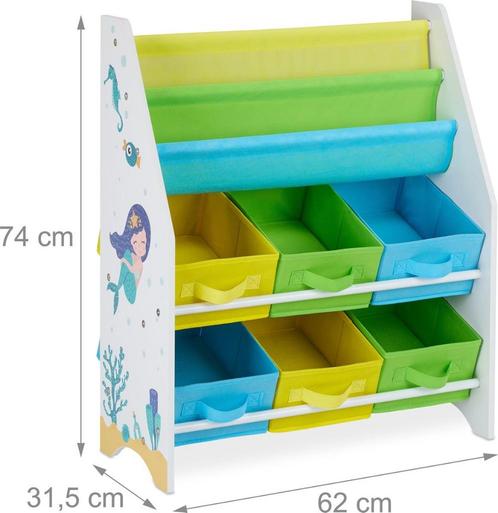 Speelgoedkast, Kinderen en Baby's, Kinderkamer | Commodes en Kasten, Zo goed als nieuw, Kast, Minder dan 90 cm, Minder dan 75 cm