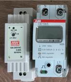 ABB kWh meter en 15 volt voeding, Ophalen of Verzenden, Zo goed als nieuw, Overige typen