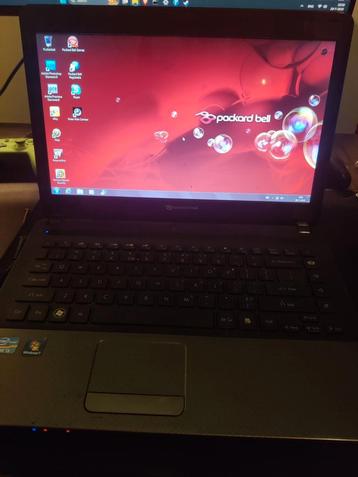 Packard Bell Laptop 14 Inch Windows 7 i3 2330M 8GB ram beschikbaar voor biedingen