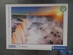 Clementoni Waterfall Puzzle 1000stukjes, Ophalen of Verzenden, 500 t/m 1500 stukjes, Zo goed als nieuw, Legpuzzel