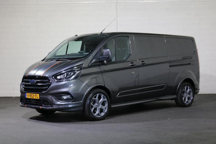 Ford Transit Custom 2.0 TDci 170pk L2 H1 Sport 2.8T Trekhaak, Auto's, Bestelauto's, Bedrijf, Te koop, ABS, Achteruitrijcamera