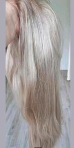 Nieuwe blonde lace-wig 24 inch. Blond bruin en zwart., Sieraden, Tassen en Uiterlijk, Uiterlijk | Haarverzorging, Ophalen of Verzenden