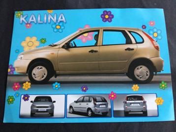 Lada Kalina 1119 - sales sheet Frans beschikbaar voor biedingen