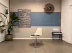 Vitra | Eames | DSR | Bruin lederen zitkussen | 5x, Huis en Inrichting, Stoelen, Vitra, Gebruikt, Bruin, Metaal