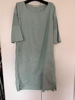 Annette Görtz zeegroene linnen zomerjurk, maat 36, Ophalen of Verzenden, Zo goed als nieuw, Maat 36 (S)
