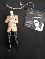 Te koop Nieuw Elvis Presley ornament goudkleurig colbert, Ophalen of Verzenden, Nieuw, Pop, Beeldje of Miniatuur, Gesigneerd