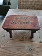 antieke houten kerk voetenbankje van Texel +/-1860, Ophalen of Verzenden